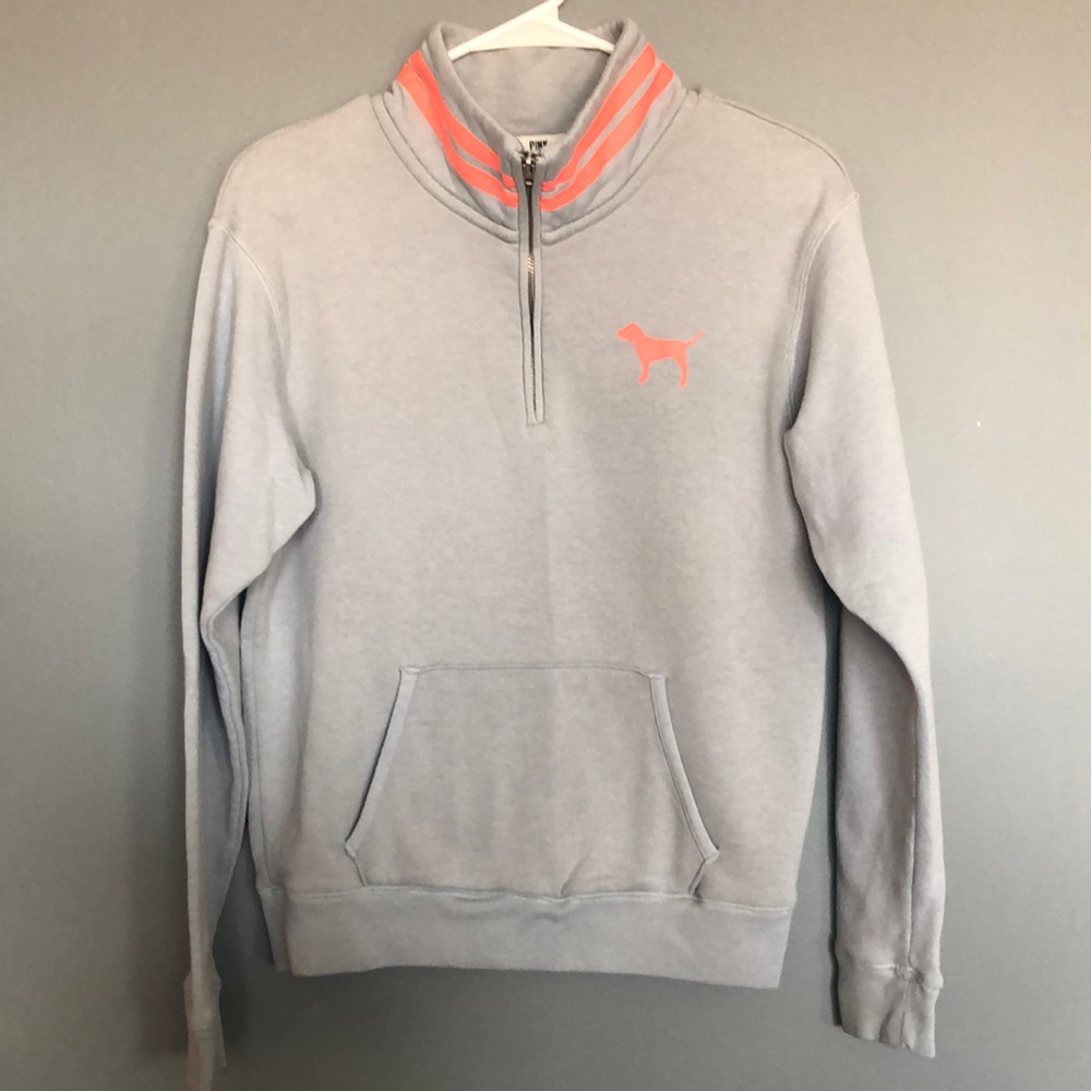 Victoria Secrets PINK Women’s Half Zip Sweatshirt